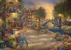 PQ Puzzle 1000 el. THOMAS KINKADE Amsterdam / Niderlandy