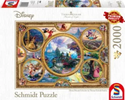PQ Puzzle 2000 el. THOMAS KINKADE Bohaterowie bajek Disneya (Disney)