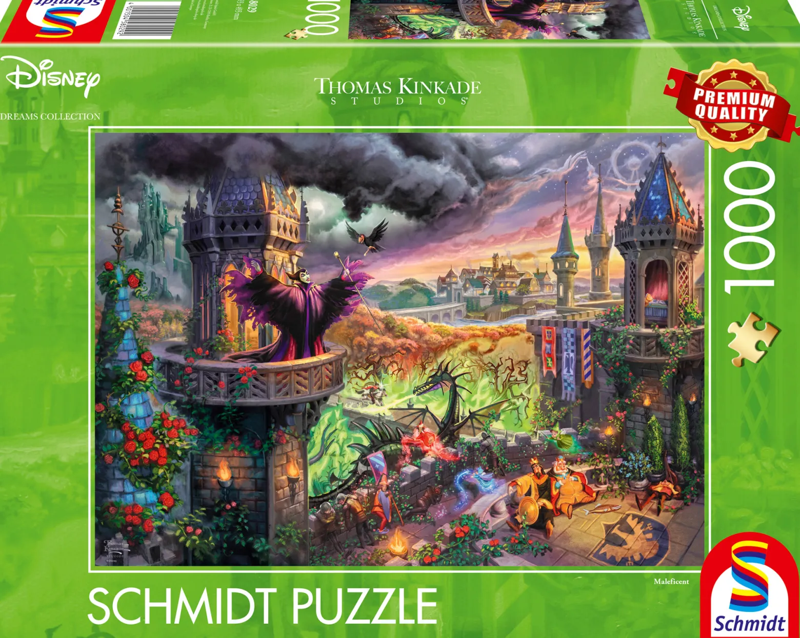 PQ Puzzle 1000 el. THOMAS KINKADE Czarownica / Diabolina (Disney)