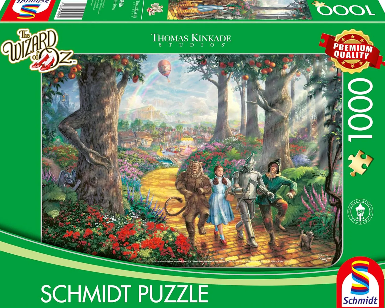PQ Puzzle 1000 el. THOMAS KINKADE Czarnoksiężnik z krainy Oz
