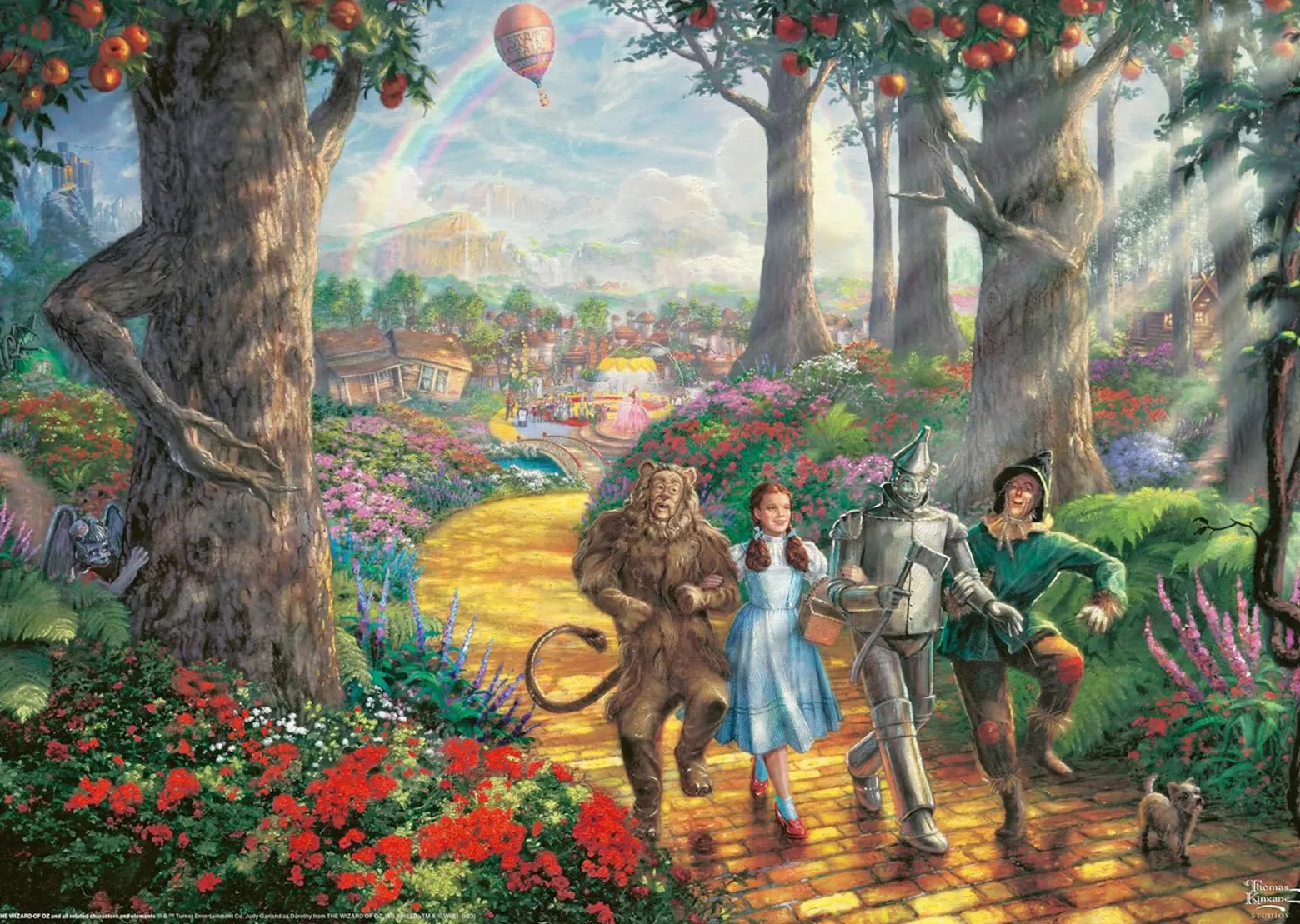 PQ Puzzle 1000 el. THOMAS KINKADE Czarnoksiężnik z krainy Oz