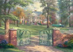 PQ Puzzle 1000 el. THOMAS KINKADE Graceland latem