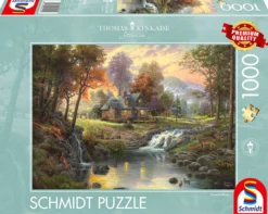 PQ Puzzle 1000 el. THOMAS KINKADE Górskie zacisze