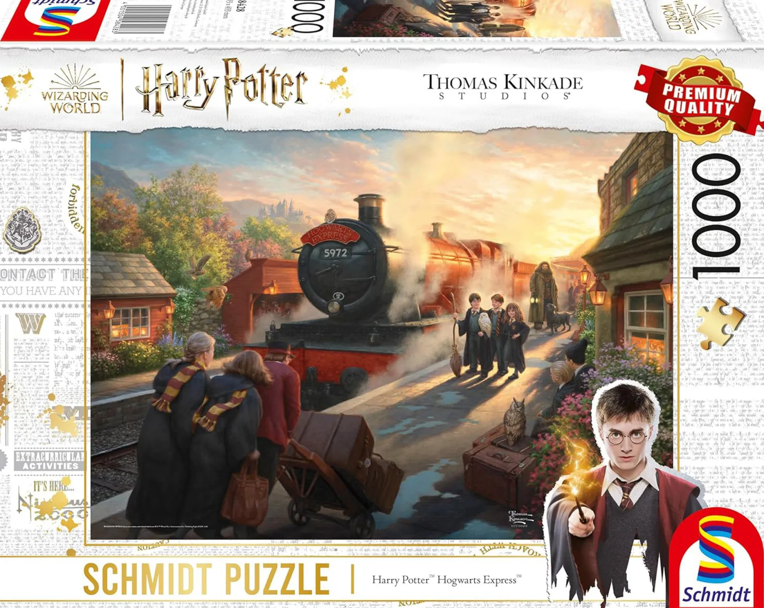 PQ Puzzle 1000 el. THOMAS KINKADE Harry Potter: Hogwart Ekspres