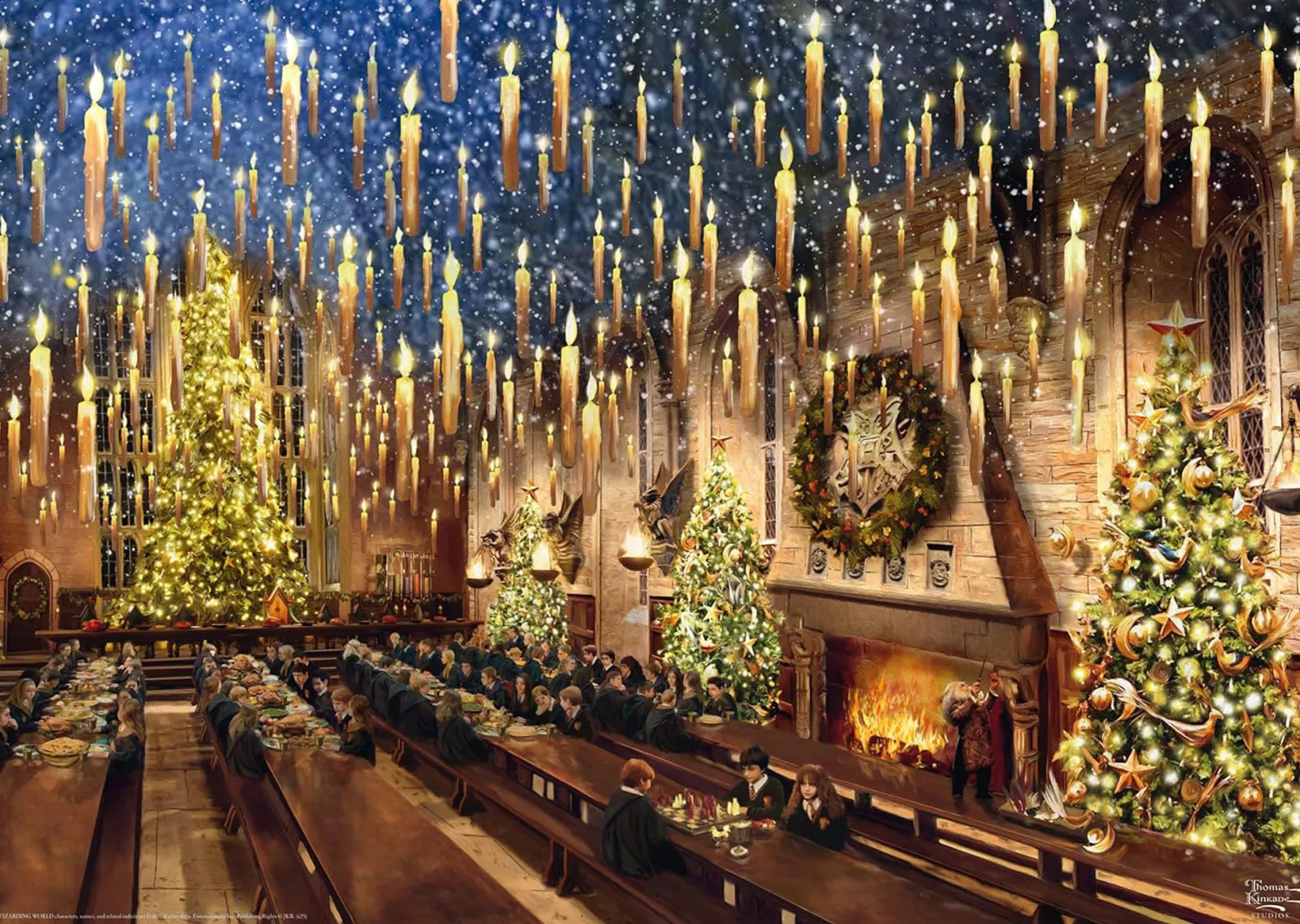 PQ Puzzle 1000 el. THOMAS KINKADE Harry Potter: Wielka Sala