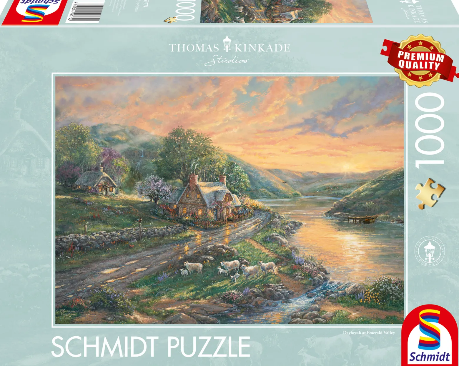 PQ Puzzle 1000 el. THOMAS KINKADE Jutrzenka