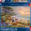 PQ Puzzle 1000 el. THOMAS KINKADE Kaczor Donald & Daisy (Disney)