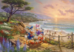 PQ Puzzle 1000 el. THOMAS KINKADE Kaczor Donald & Daisy (Disney)