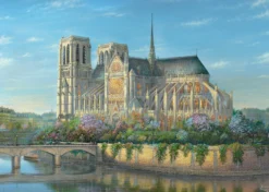 PQ Puzzle 1000 el. THOMAS KINKADE Katedra Notre Dame / Paryż / Francja