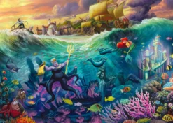PQ Puzzle 1000 el. THOMAS KINKADE Mała Syrenka i Urszula (Disney)
