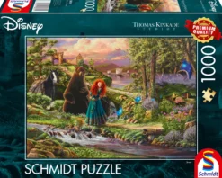 PQ Puzzle 1000 el. THOMAS KINKADE Merida Waleczna (Disney)