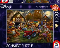 PQ Puzzle 1000 el. THOMAS KINKADE Myszka Miki & Minnie Festiwal dyni (Disney)
