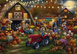 PQ Puzzle 1000 el. THOMAS KINKADE Myszka Miki & Minnie Festiwal dyni (Disney)