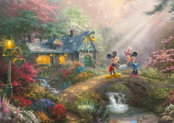 PQ Puzzle 500 el. THOMAS KINKADE Myszka Miki i Minnie (puszka)