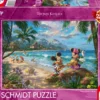 PQ Puzzle 1000 el. THOMAS KINKADE Myszka Miki & Minnie na Hawajach (Disney)