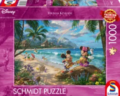 PQ Puzzle 1000 el. THOMAS KINKADE Myszka Miki & Minnie na Hawajach (Disney)
