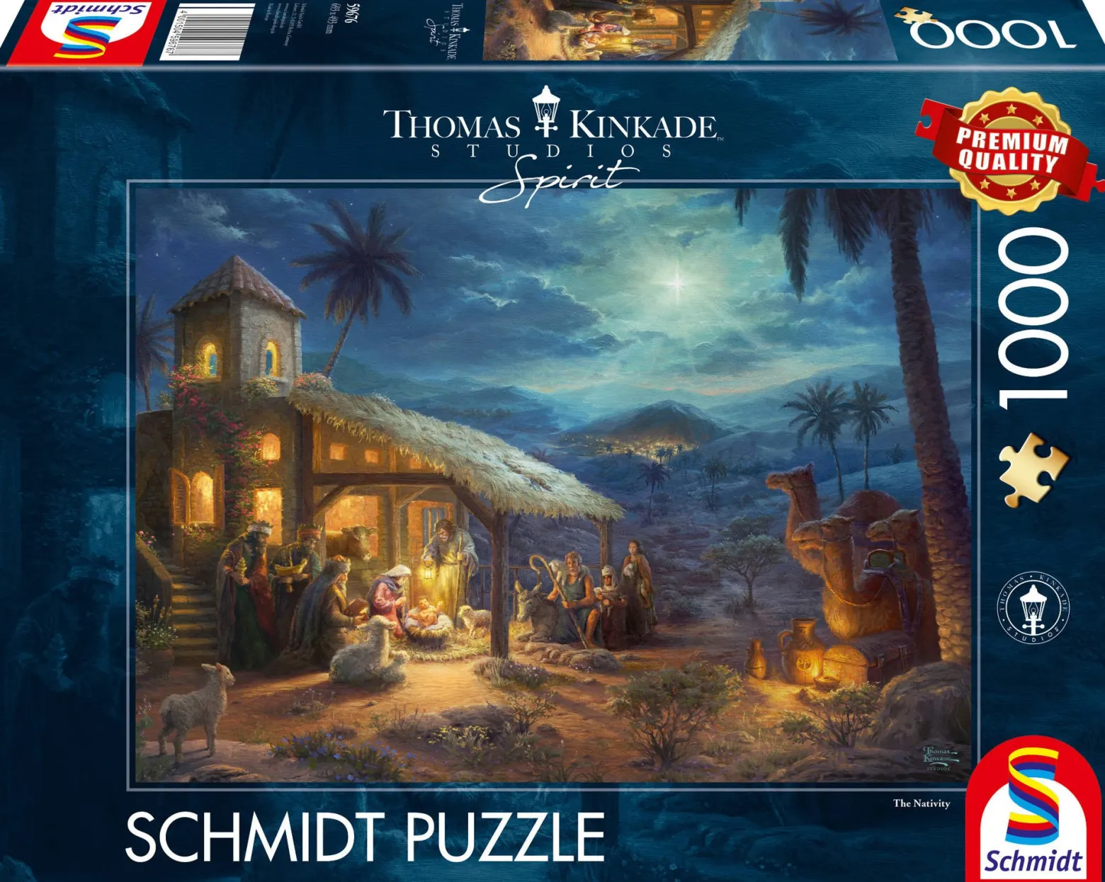 PQ Puzzle 1000 el. THOMAS KINKADE Narodziny Jezusa