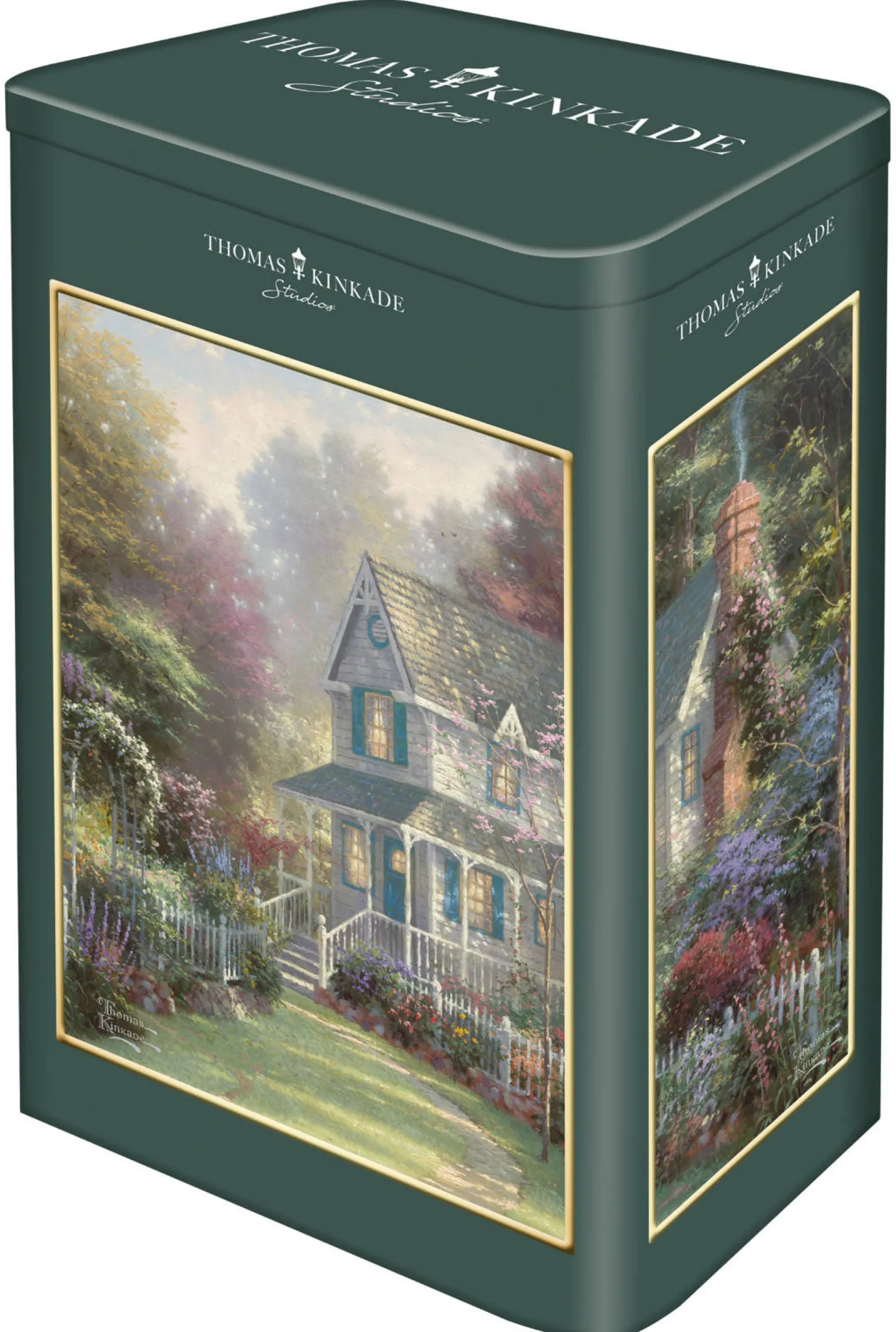 PQ Puzzle 500 el. THOMAS KINKADE Ogród wiktoriański (puszka)