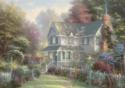 PQ Puzzle 500 el. THOMAS KINKADE Ogród wiktoriański (puszka)