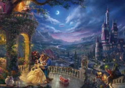 PQ Puzzle 1000 el. THOMAS KINKADE Piękna i Bestia - Taniec (Disney)