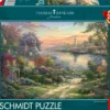 PQ Puzzle 1000 el. THOMAS KINKADE Port w Nowej Anglii / USA