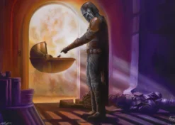 PQ Puzzle 1000 el. THOMAS KINKADE Punkt zwrotny (Star Wars - The Mandalorian)
