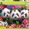 PQ Puzzle 200 el. Trzy pandy