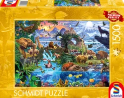PQ Puzzle 1500 el. Świat zwierząt