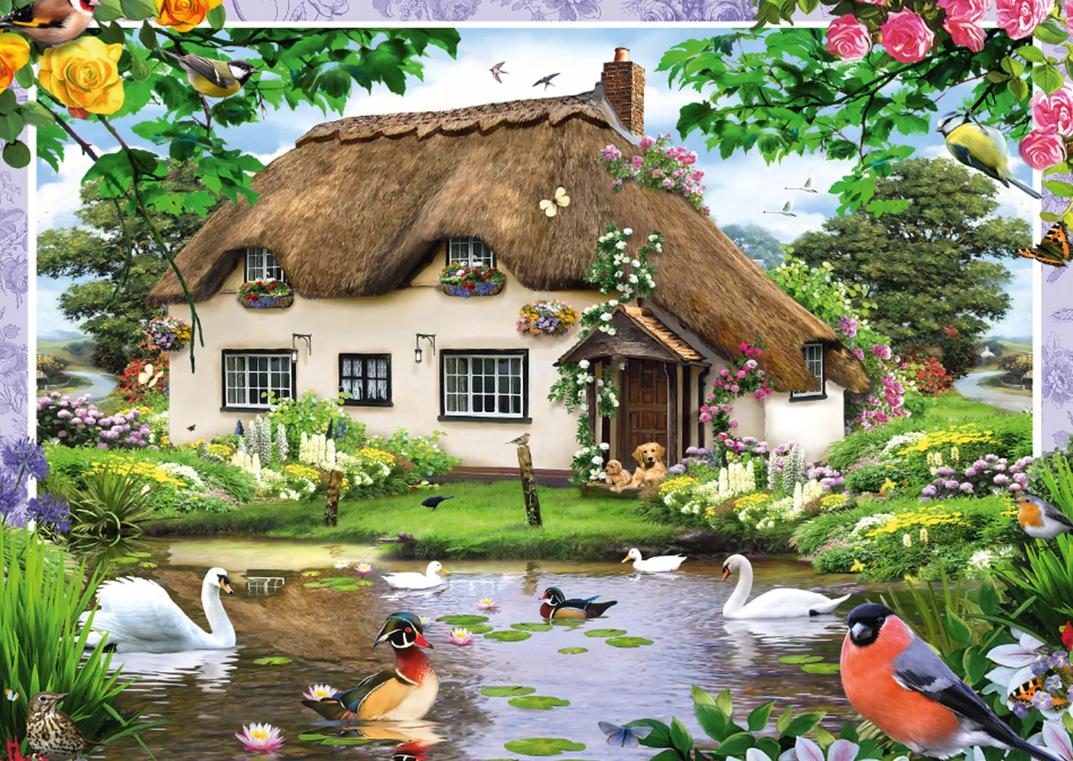 PQ Puzzle 500 el. Wiejski domek