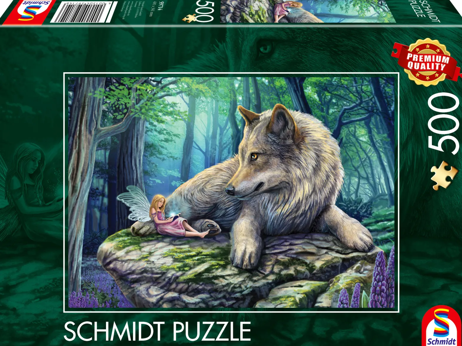 PQ Puzzle 500 el. Wilk i wróżka