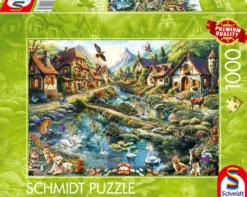 PQ Puzzle 1000 el. Wioska na skraju lasu