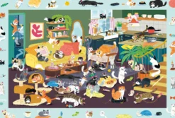 PQ Puzzle 150 el. Wszędzie koty