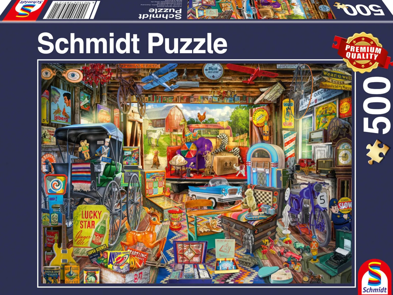 PQ Puzzle 500 el. Wyprzedaż garażowa
