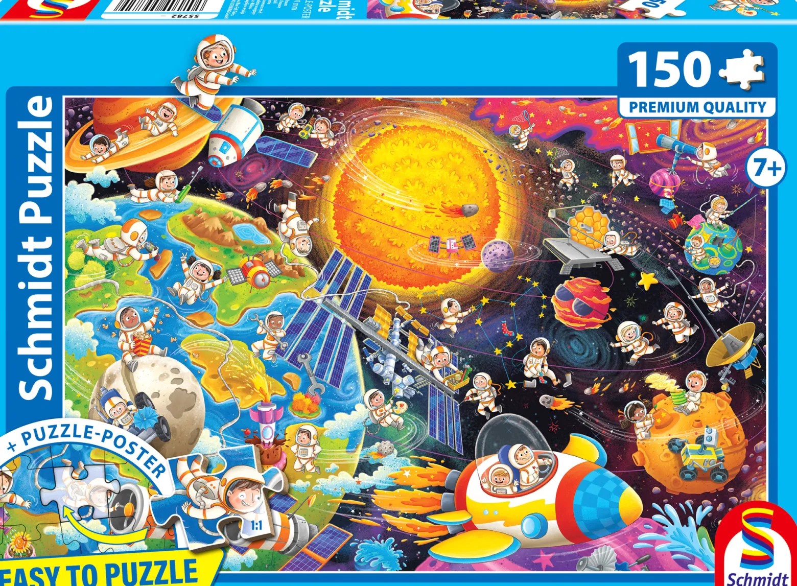 PQ Puzzle 150 el. Zabawa w kosmosie