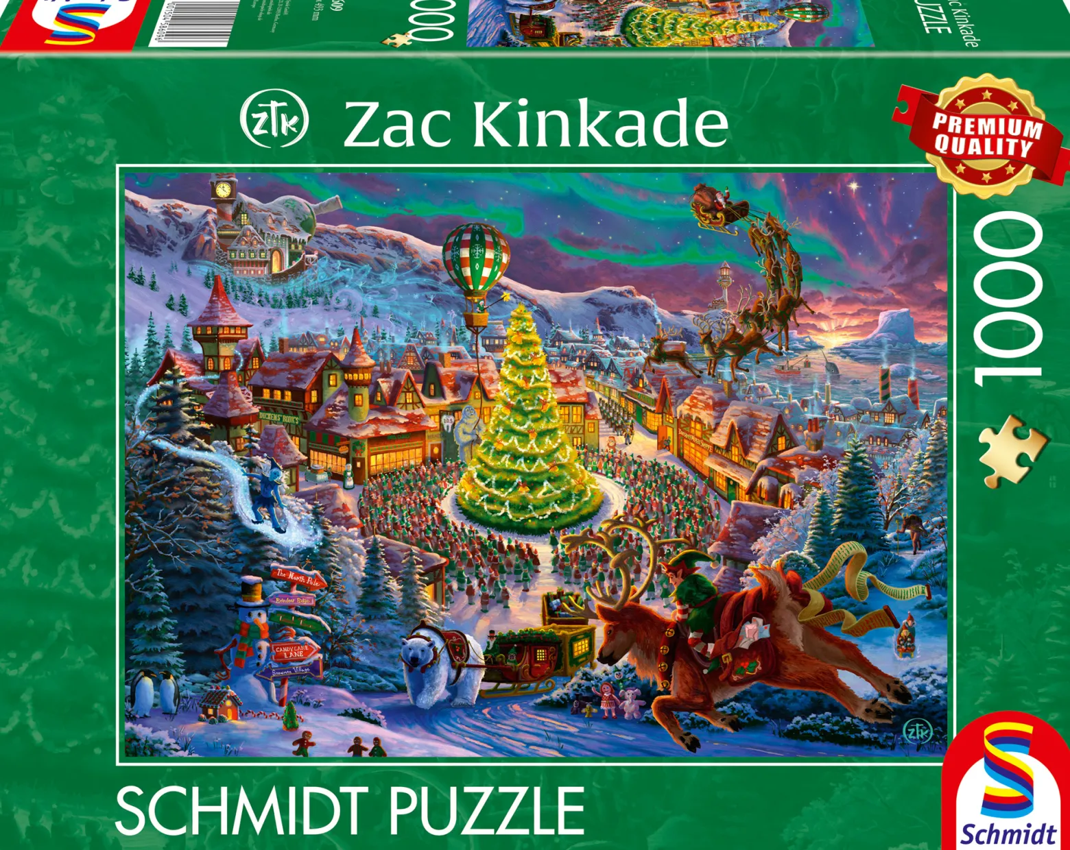 PQ Puzzle 1000 el. ZAC KINKADE Biegun północny