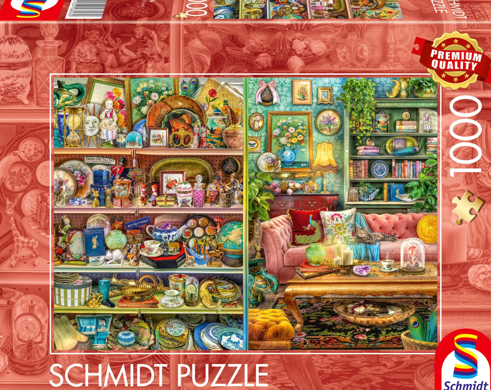 PQ Puzzle 1000 el. Zapomniane skarby