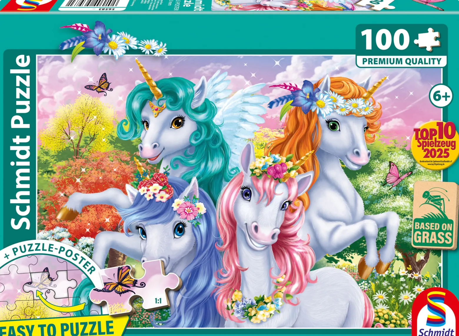 PQ Puzzle 100 el. Zdjęcie jednorożców