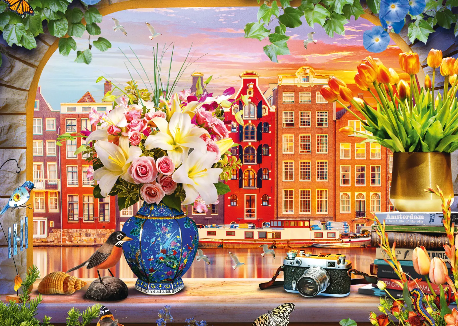 PQ Puzzle 1000 el. Zobaczyć Amsterdam