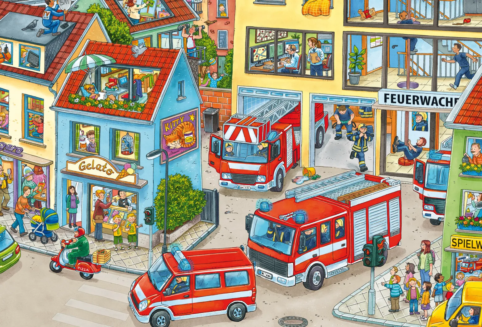 PQ Puzzle 3 x 24 el. Straż pożarna