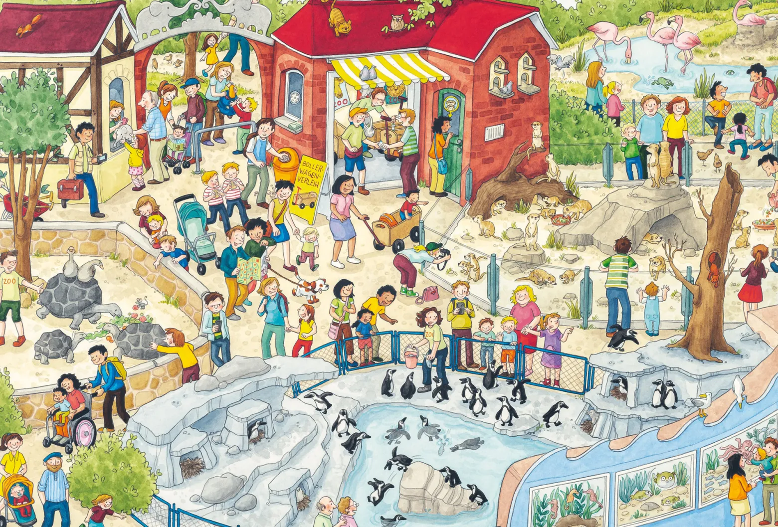 PQ Puzzle 3 x 48 el. Wycieczka do zoo