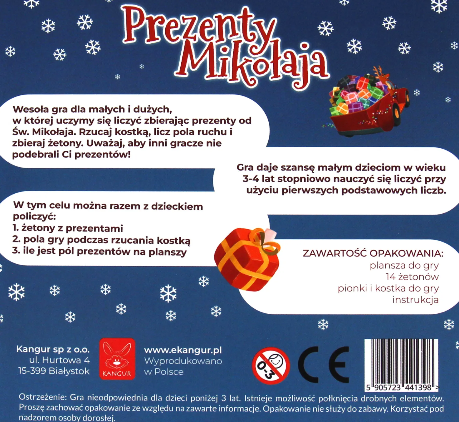 Prezenty Mikołaja