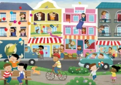 Puzzle detektywistyczne 50 el. Miasto