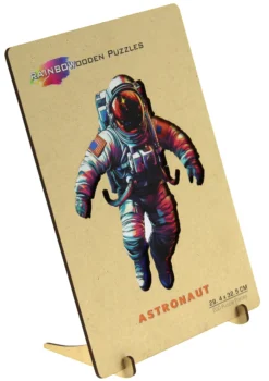 Puzzle drewniane / kolorowe 200 el - Astronauta