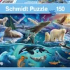 Puzzle 150 el. Arktyczne zwierzęta