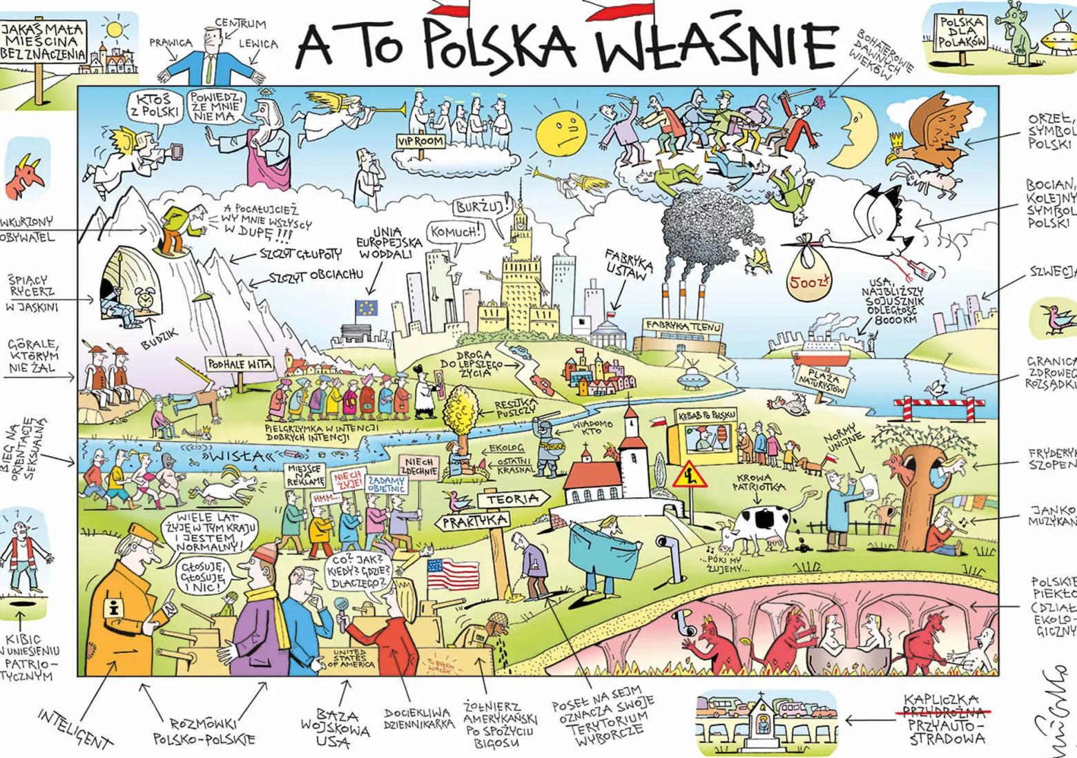 Puzzle 1000 el. A to Polska właśnie