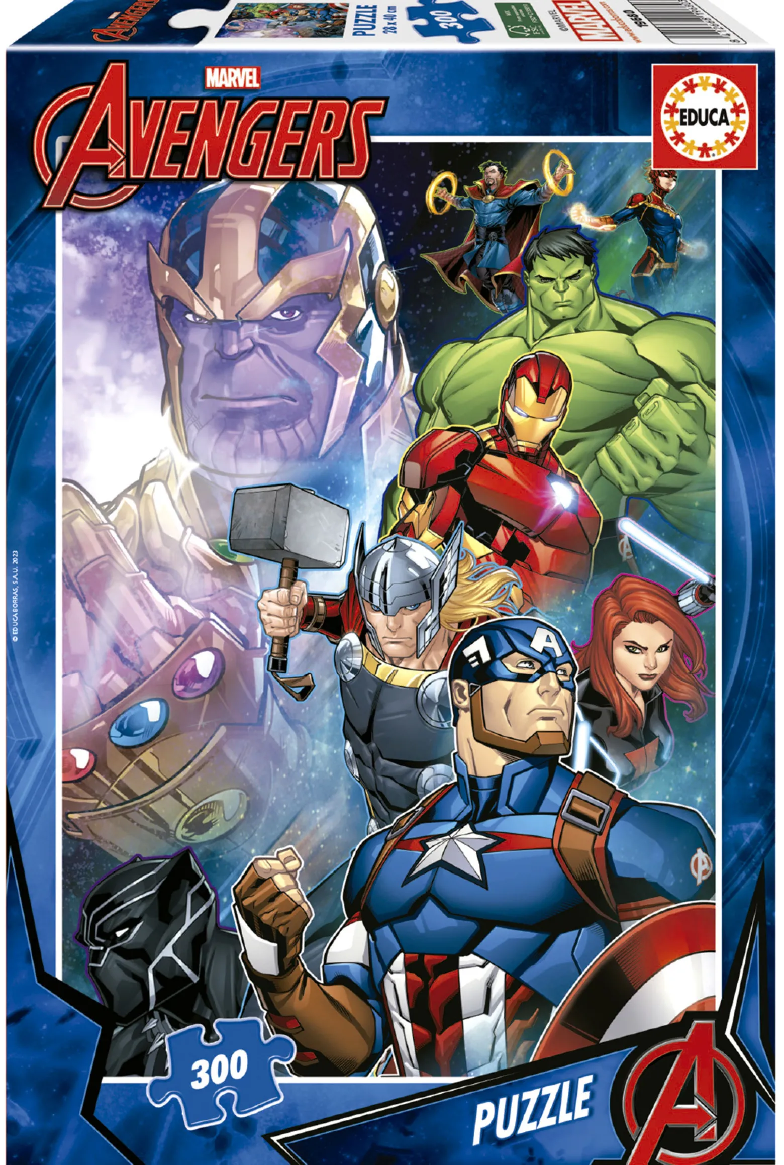 Puzzle 300 el. Avengers