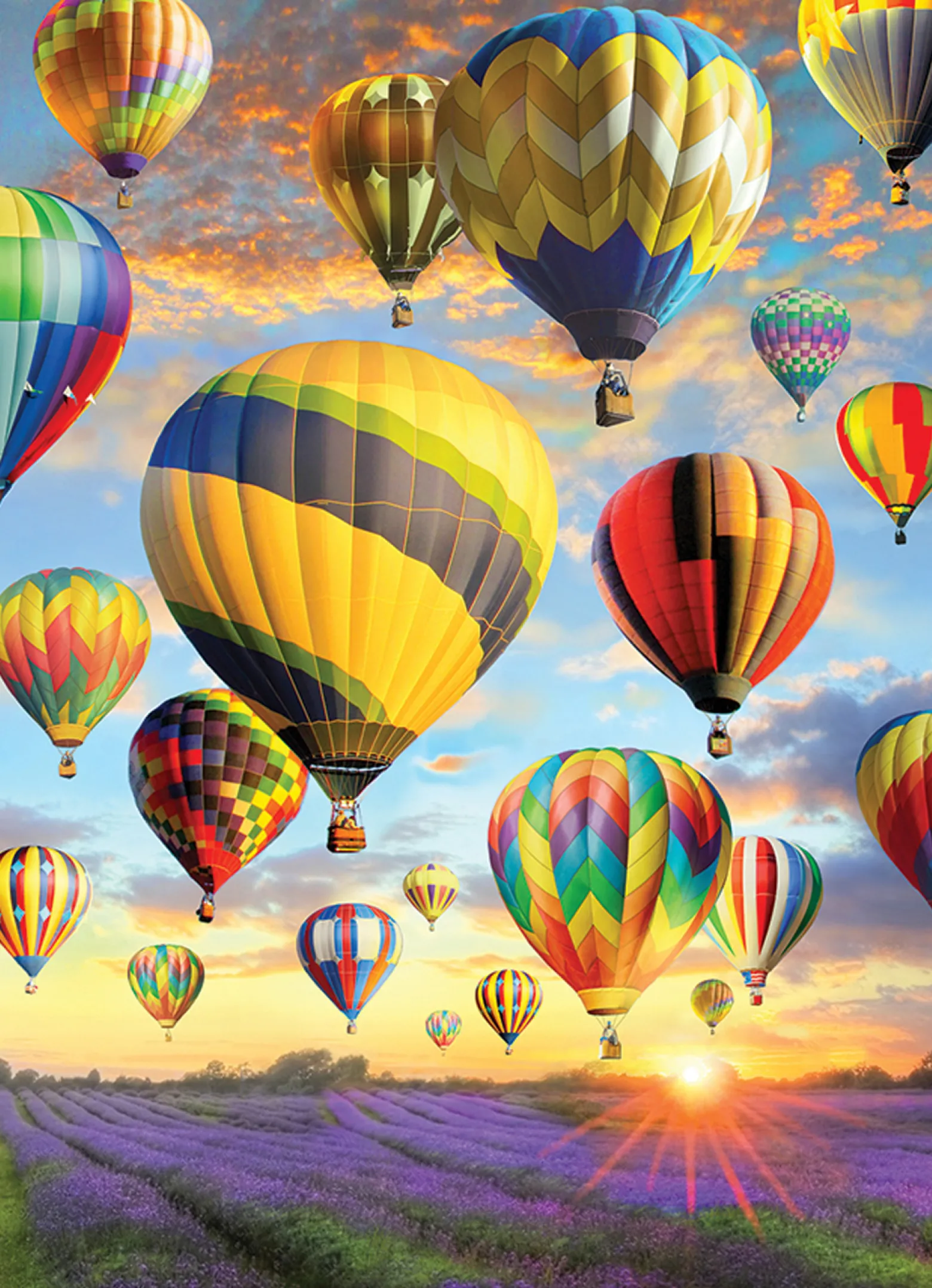 Puzzle 1000 el. Balony