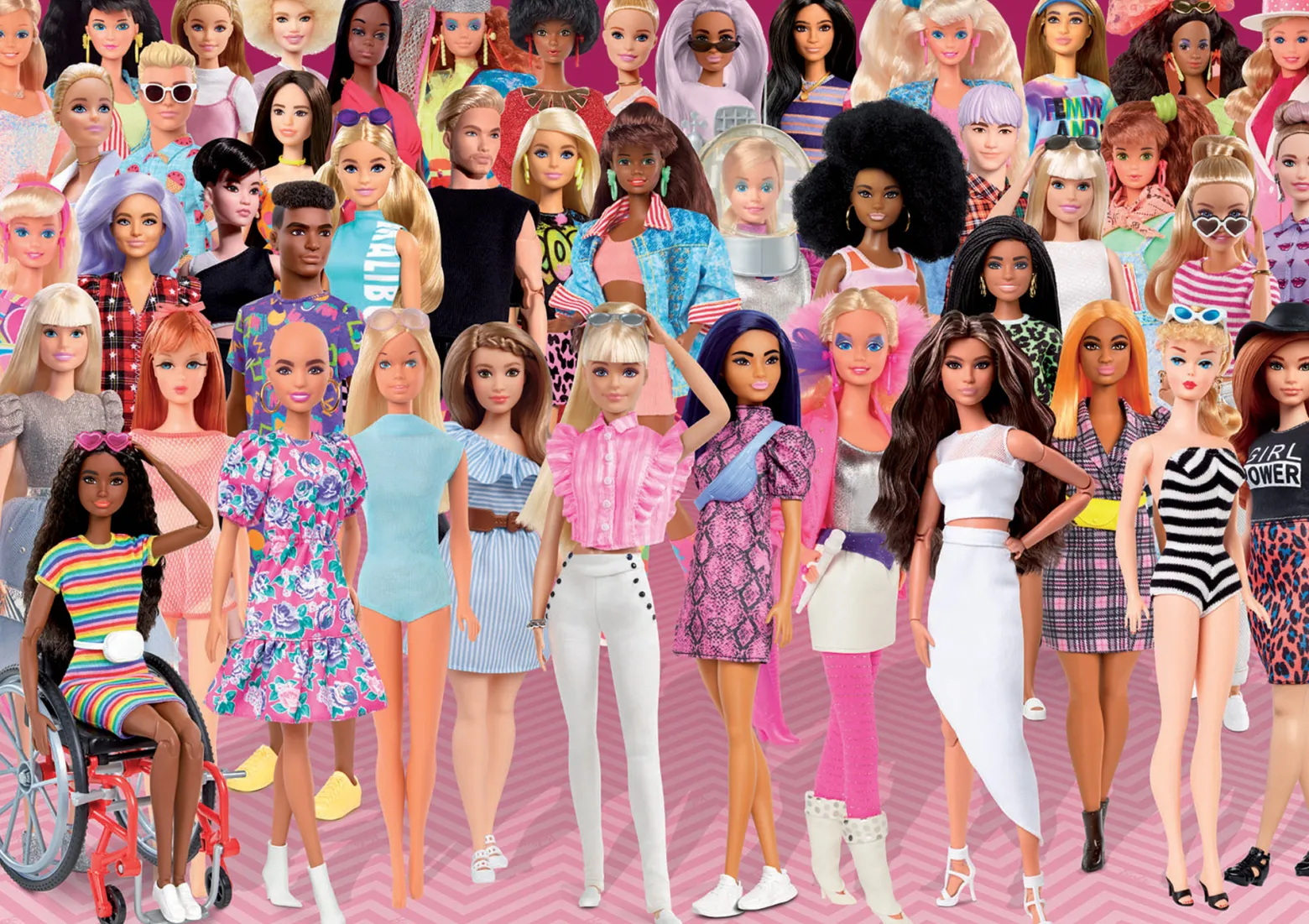 Puzzle 1000 el. Barbie