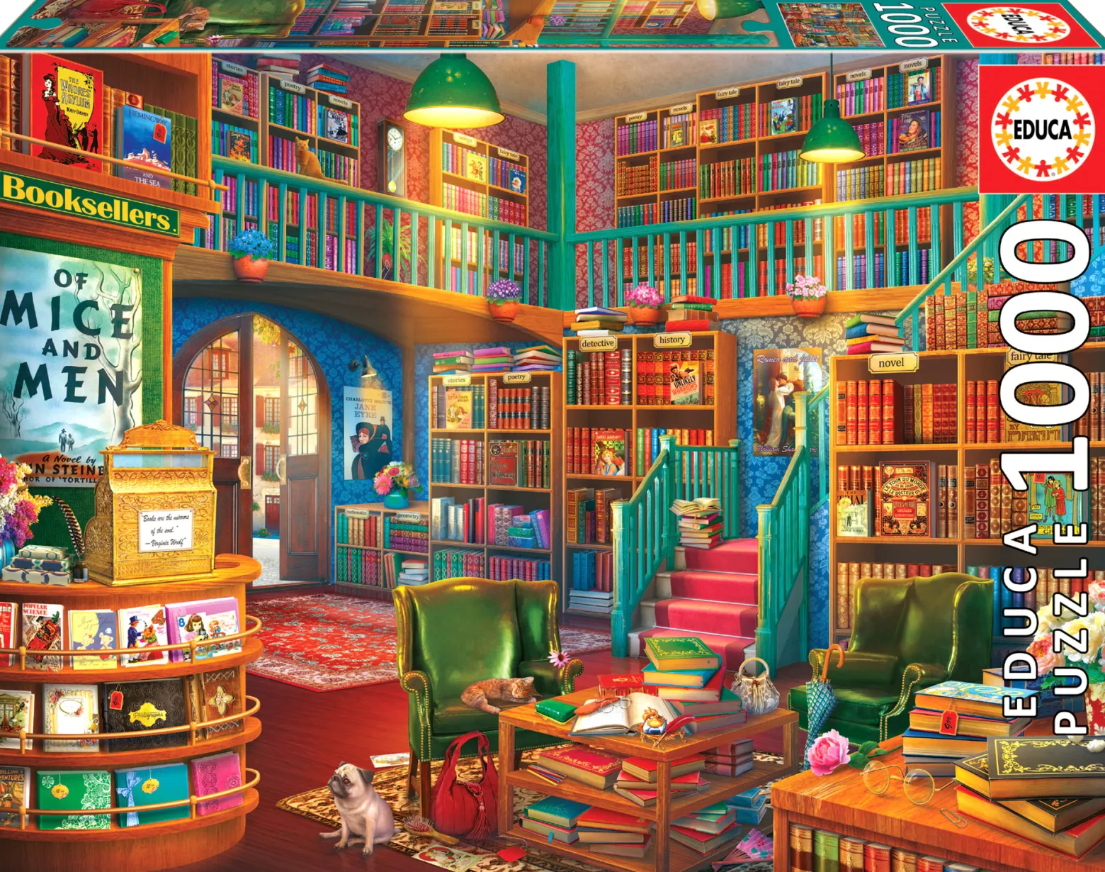 Puzzle 1000 el. Biblioteka