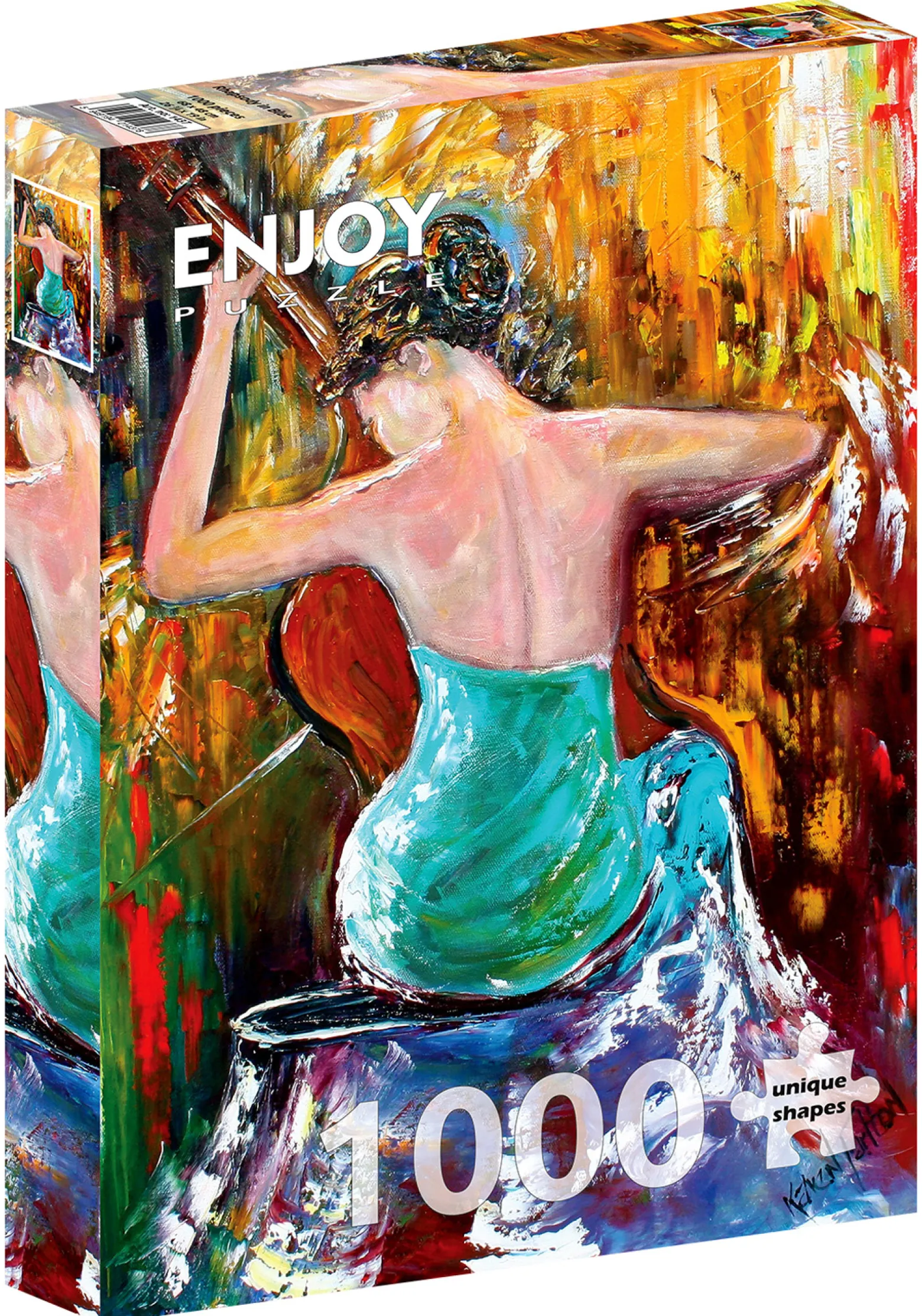 Puzzle 1000 el. Błękitna rapsodia